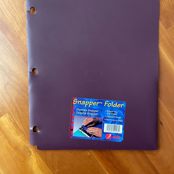 Vinyl two-pocket folders, set of 20 - Picture 7 of 10